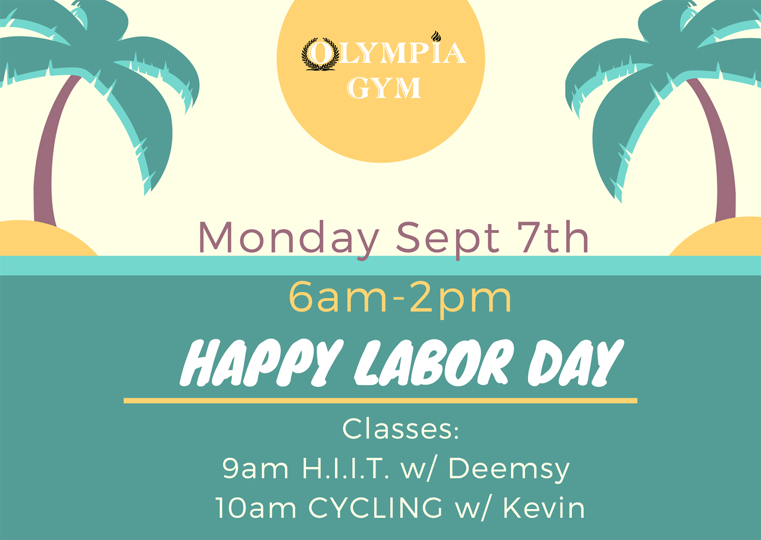 Olympia Gym Fitness Center Personal Training